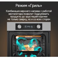 Электрический духовой шкаф MAUNFELD AEOH6062G1 - Изображение №21 — Chaika Market
