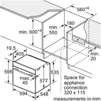 Электрический духовой шкаф Bosch Serie 8 HSG7584B1 - Изображение №8 — Chaika Market