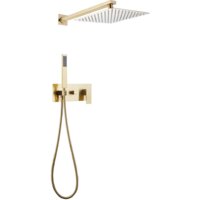 Душевая система  Abber Daheim AF8218G (золотой матовый) — Chaika Market