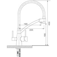 Смеситель Gappo G4398-19 - Изображение №2 — Chaika Market