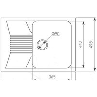 Кухонная мойка Zigmund & Shtain Klassisch 695 (молодое шампанское) - Изображение №3 — Chaika Market