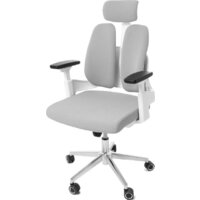 Офисное кресло Jiqiao R6014 (серый) - Изображение №7 — Chaika Market