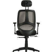 Офисное кресло Brabix Saturn ER-400 (черный/серый) - Изображение №6 — Chaika Market