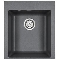 Кухонная мойка Paulmark Kante 40 PM104249-DG (темно-серый/графит) — Chaika Market