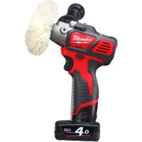 Полировальная машина Milwaukee M12 BPS-421X 4933447799 (с 2-мя АКБ, кейс) — Chaika Market