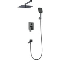 Душевая система  Oliveeka 939003 (оружейная сталь) — Chaika Market