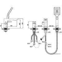 Комплект смесителей Esko Vela PB 355B - Изображение №9 — Chaika Market