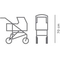 Коляска для кукол Gotz Четырехколесная в винтажном стиле 3402877 - Изображение №4 — Chaika Market