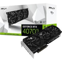 Видеокарта PNY GeForce RTX 4070 Ti 12GB Verto Triple Fan VCG4070T12TFXPB1 - Изображение №4 — Chaika Market