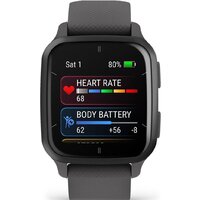 Умные часы Garmin Venu Sq 2 (темно-серый) - Изображение №2 — Chaika Market