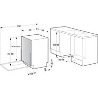 Встраиваемая посудомоечная машина Gorenje GV673A65 - Изображение №7 — Chaika Market